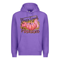 Purple breast cancer awareness Premium Hoodie - texasbilliewilder