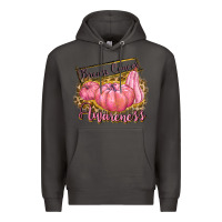 Smoke breast cancer awareness Premium Hoodie - texasbilliewilder