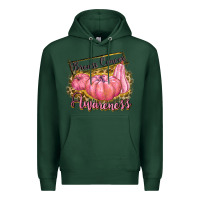 Sports Green breast cancer awareness Premium Hoodie - texasbilliewilder