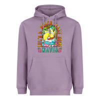 Lavender Life's a beach make some waves Heavyweight Hoodie - NancyCooperArtShop