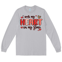 Moon Dust i wear my heart on my sleeve Long Sleeve Tee - MaliasSmallBusiness