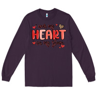 I Wear My Heart On My Sleeve Long Sleeve Tee | Teevron