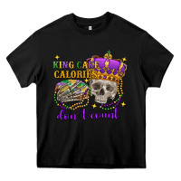 Black king cake calories don't count skull Heavy Core Tee - FaDigitalArtStudio