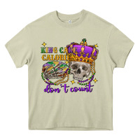 Mossy king cake calories don't count skull Heavy Core Tee - FaDigitalArtStudio