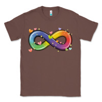 Chestnut infinity symbol autism Classic Tee - MaliasSmallBusiness