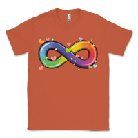 Copper infinity symbol autism Classic Tee - MaliasSmallBusiness