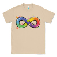 Mushroom infinity symbol autism Classic Tee - MaliasSmallBusiness