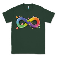Sports Green infinity symbol autism Classic Tee - MaliasSmallBusiness