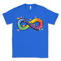 True Royal infinity symbol autism Classic Tee - MaliasSmallBusiness