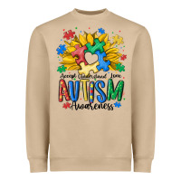 Mushroom accept understand love awareness Heavyweight Sweatshirt - MaliasSmallBusiness