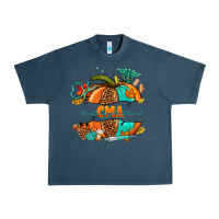 Midnight Navy cma pumpkin nurse Urban Heavy Tee - NancyCooperArtShop