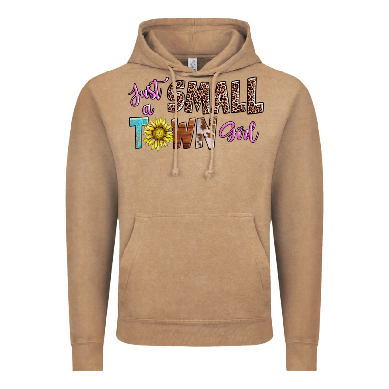Just A Small Town Girl Vintage Hoodie by AdoDesignShop | Teevron