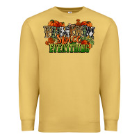Antique Gold pumpkin spice everything fall Premium Sweatshirt - NancyCooperArtShop