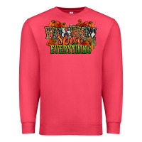 Cardinal pumpkin spice everything fall Premium Sweatshirt - NancyCooperArtShop