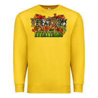 Lemon pumpkin spice everything fall Premium Sweatshirt - NancyCooperArtShop