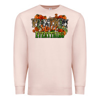 Pale Pink pumpkin spice everything fall Premium Sweatshirt - NancyCooperArtShop