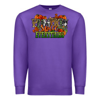 Purple pumpkin spice everything fall Premium Sweatshirt - NancyCooperArtShop