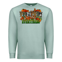 Seafoam pumpkin spice everything fall Premium Sweatshirt - NancyCooperArtShop