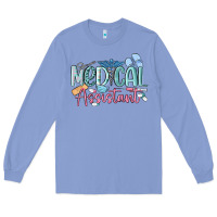 Colony Blue medical assistant nurse Long Sleeve Tee - MaliasSmallBusiness
