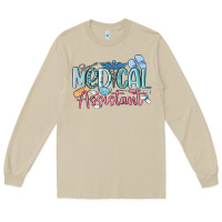 Mushroom medical assistant nurse Long Sleeve Tee - MaliasSmallBusiness