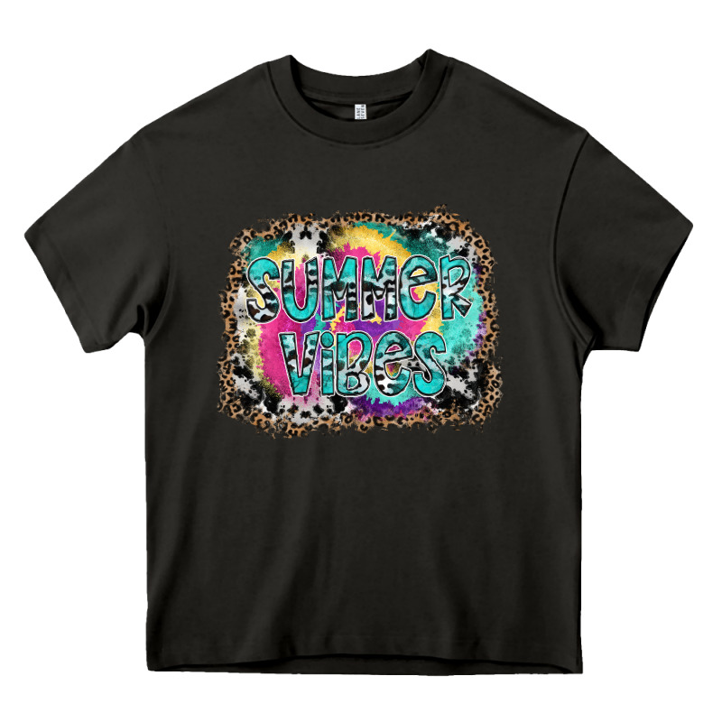 Summer Vibes Heavy Core Tee by SublimationCraftShop | Teevron