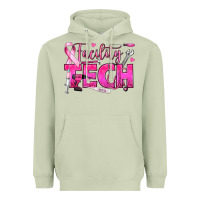 Matcha Breast Cancer Facility Tech Heavyweight Hoodie - texasbilliewilder