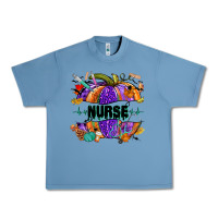 Pebble Blue halloween nurse pumpkin Urban Heavy Tee - NancyCooperArtShop