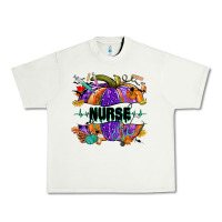 Pistachio halloween nurse pumpkin Urban Heavy Tee - NancyCooperArtShop
