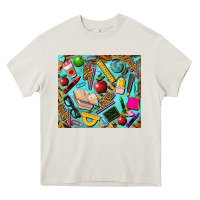 Cream teacher tumbler Heavy Core Tee - BarkalooDesign