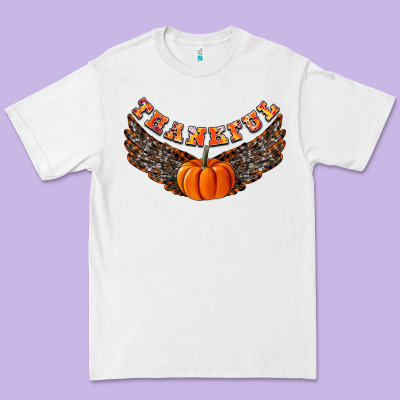 Thankful Premium Tee Designed By Cowhidedigitalart