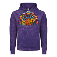 Cloud Purple basketball rainbow Vintage Hoodie - Artiststas