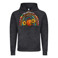 Vintage Black basketball rainbow Vintage Hoodie - Artiststas