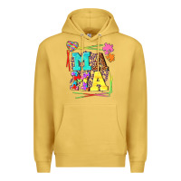 Antique Gold Autism Mama Premium Hoodie - NancyCooperArtShop