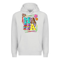 Dove Grey Autism Mama Premium Hoodie - NancyCooperArtShop