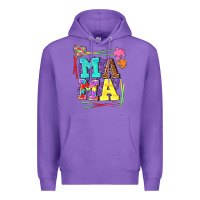 Purple Autism Mama Premium Hoodie - NancyCooperArtShop