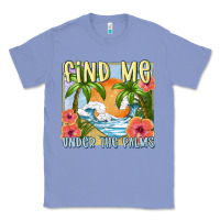 Colony Blue find me under the palms Classic Tee - MaliasSmallBusiness