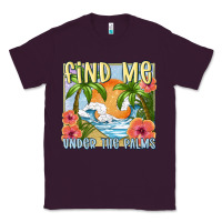 Plum find me under the palms Classic Tee - MaliasSmallBusiness