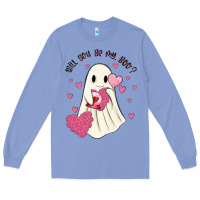 Colony Blue will you be my boo Long Sleeve Tee - MaliasSmallBusiness