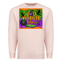 Pale Pink bad witch vibes Premium Sweatshirt - NancyCooperArtShop