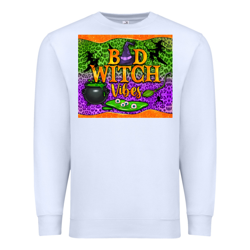 Bad Witch Vibes Premium Sweatshirt by NancyCooperArtShop | Teevron