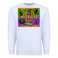 White bad witch vibes Premium Sweatshirt - NancyCooperArtShop