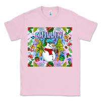 Bubblegum Pink Chillin Snow Classic Tee - CowhideDigitalArt