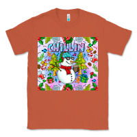 Copper Chillin Snow Classic Tee - CowhideDigitalArt