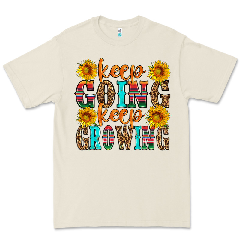 Keep Going Keep Growing Premium Tee by HRA Design Shop | Teevron
