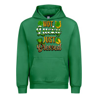 Emerald St. Patrick's Not lucky just blessed Urban Hoodie - OliviaCreatesArt