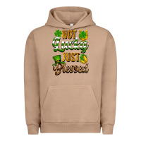 Pigment Burro St. Patrick's Not lucky just blessed Urban Hoodie - OliviaCreatesArt