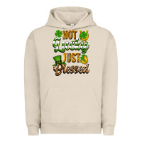 Pigment French Oak St. Patrick's Not lucky just blessed Urban Hoodie - OliviaCreatesArt