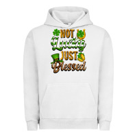 Pigment Lunar Rock St. Patrick's Not lucky just blessed Urban Hoodie - OliviaCreatesArt