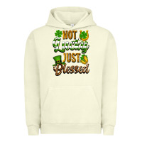 Pigment Pistachio St. Patrick's Not lucky just blessed Urban Hoodie - OliviaCreatesArt
