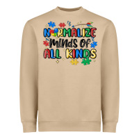Mushroom normalize minds of all kinds Heavyweight Sweatshirt - MaliasSmallBusiness
